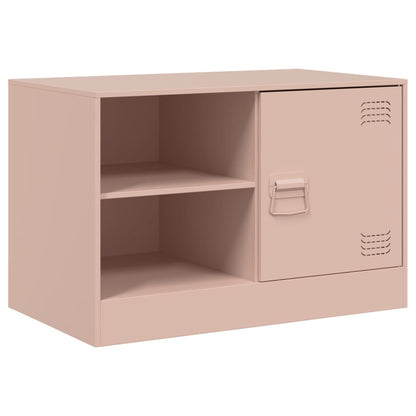 Mobili TV 2 pz Rosso 67x39x44 cm in Acciaio | homemem39