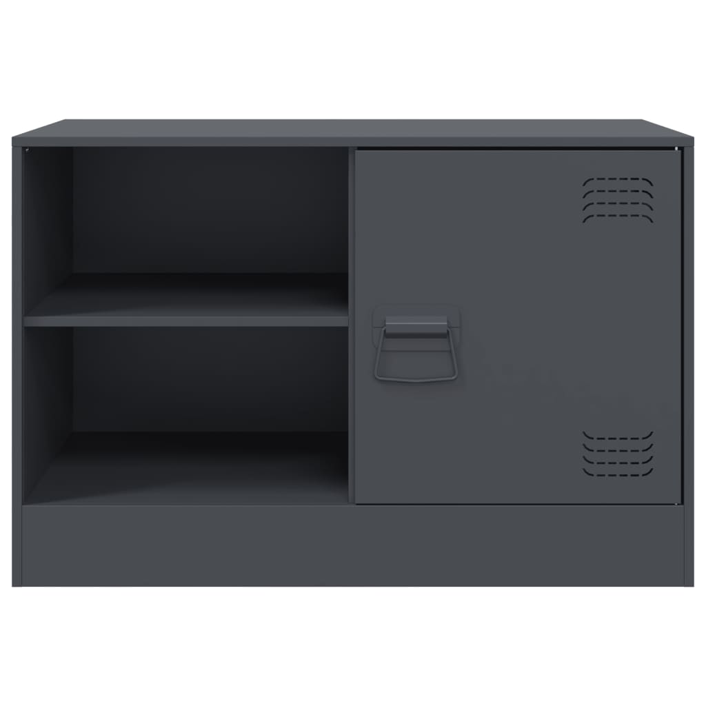 Mobile TV Antracite 67x39x44 cm in Acciaio | homemem39