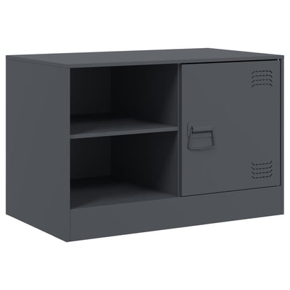 Mobili TV 2 pz Antracite 67x39x44 cm in Acciaio | homemem39