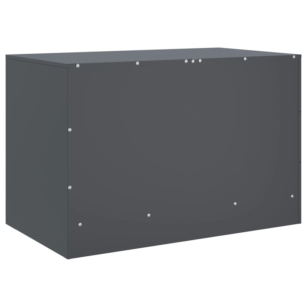 Mobili TV 2 pz Antracite 67x39x44 cm in Acciaio | homemem39