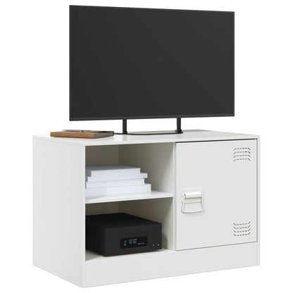 Mobili TV 2 pz Bianchi 67x39x44 cm in Acciaio - homemem39
