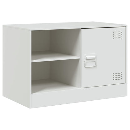Mobili TV 2 pz Bianchi 67x39x44 cm in Acciaio | homemem39