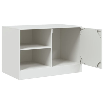 Mobili TV 2 pz Bianchi 67x39x44 cm in Acciaio | homemem39