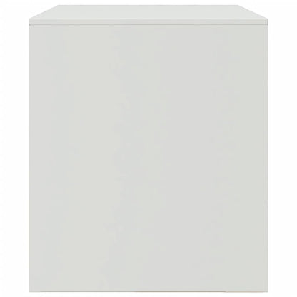 Mobili TV 2 pz Bianchi 67x39x44 cm in Acciaio | homemem39