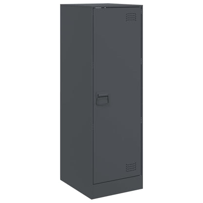 Credenza Antracite 34,5x39x107 cm in Acciaio - homemem39