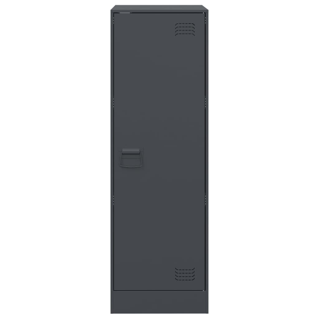 Credenza Antracite 34,5x39x107 cm in Acciaio - homemem39