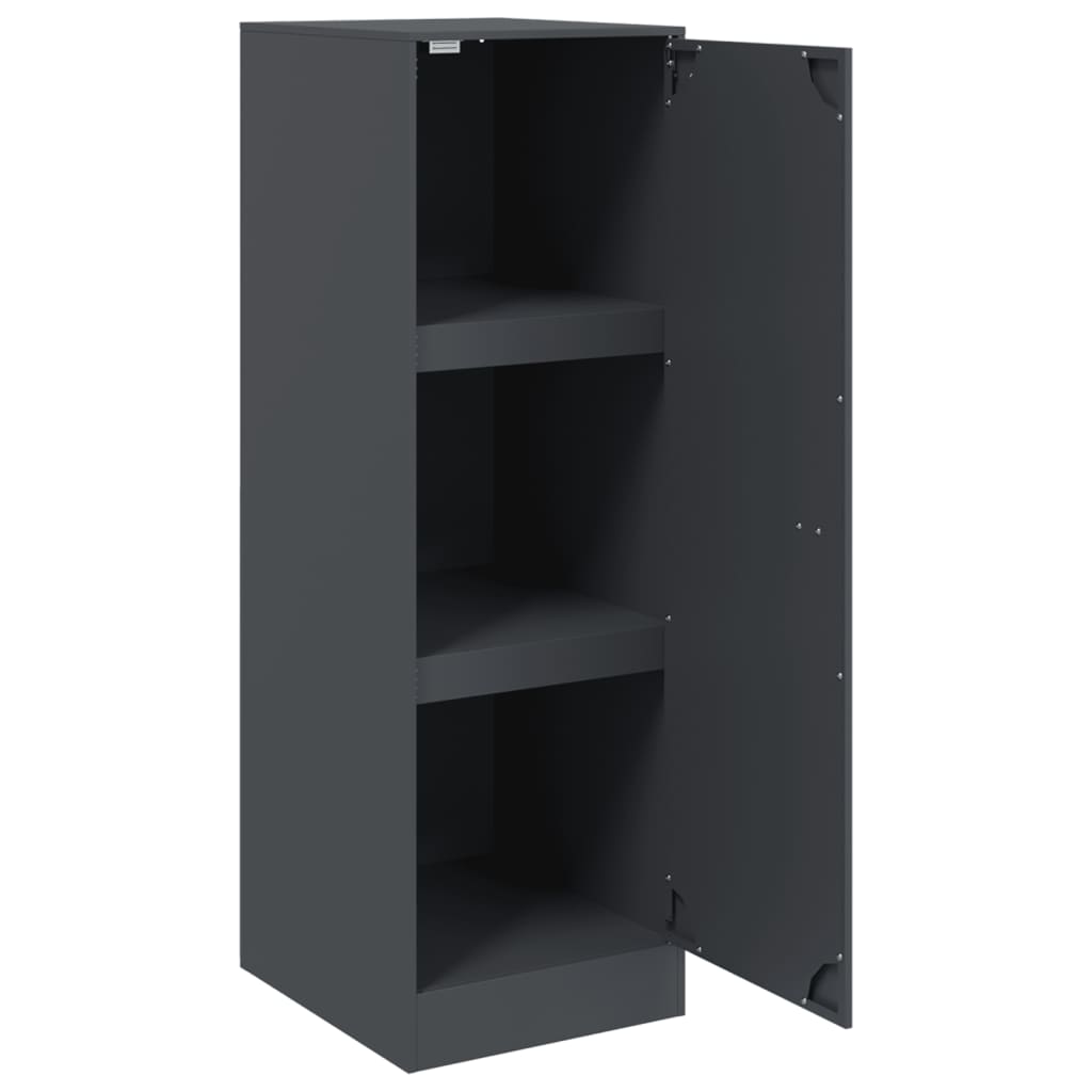 Credenza Antracite 34,5x39x107 cm in Acciaio - homemem39