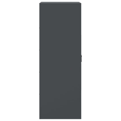 Credenza Antracite 34,5x39x107 cm in Acciaio - homemem39