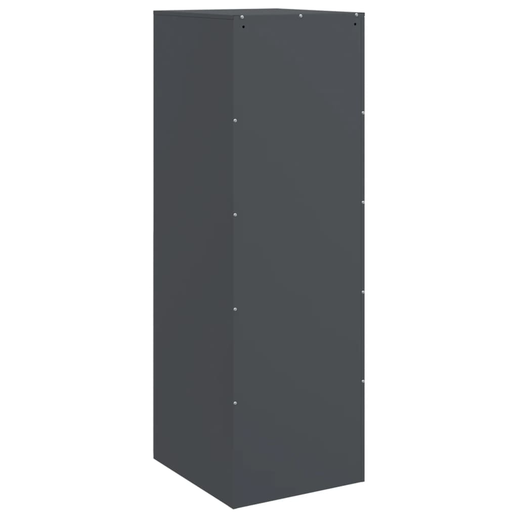 Credenza Antracite 34,5x39x107 cm in Acciaio - homemem39