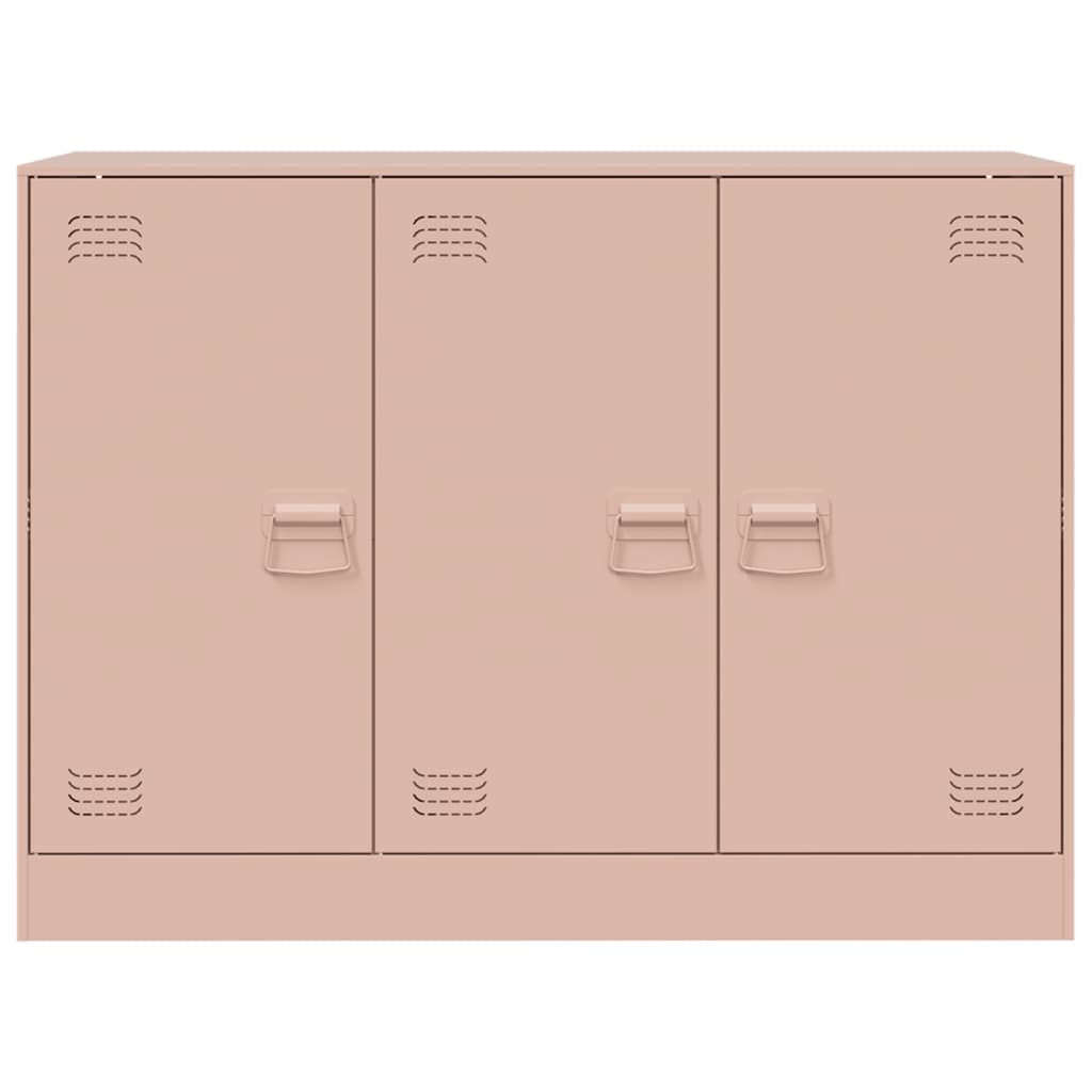 Credenza Rosa 99x39x73 cm in Acciaio - homemem39