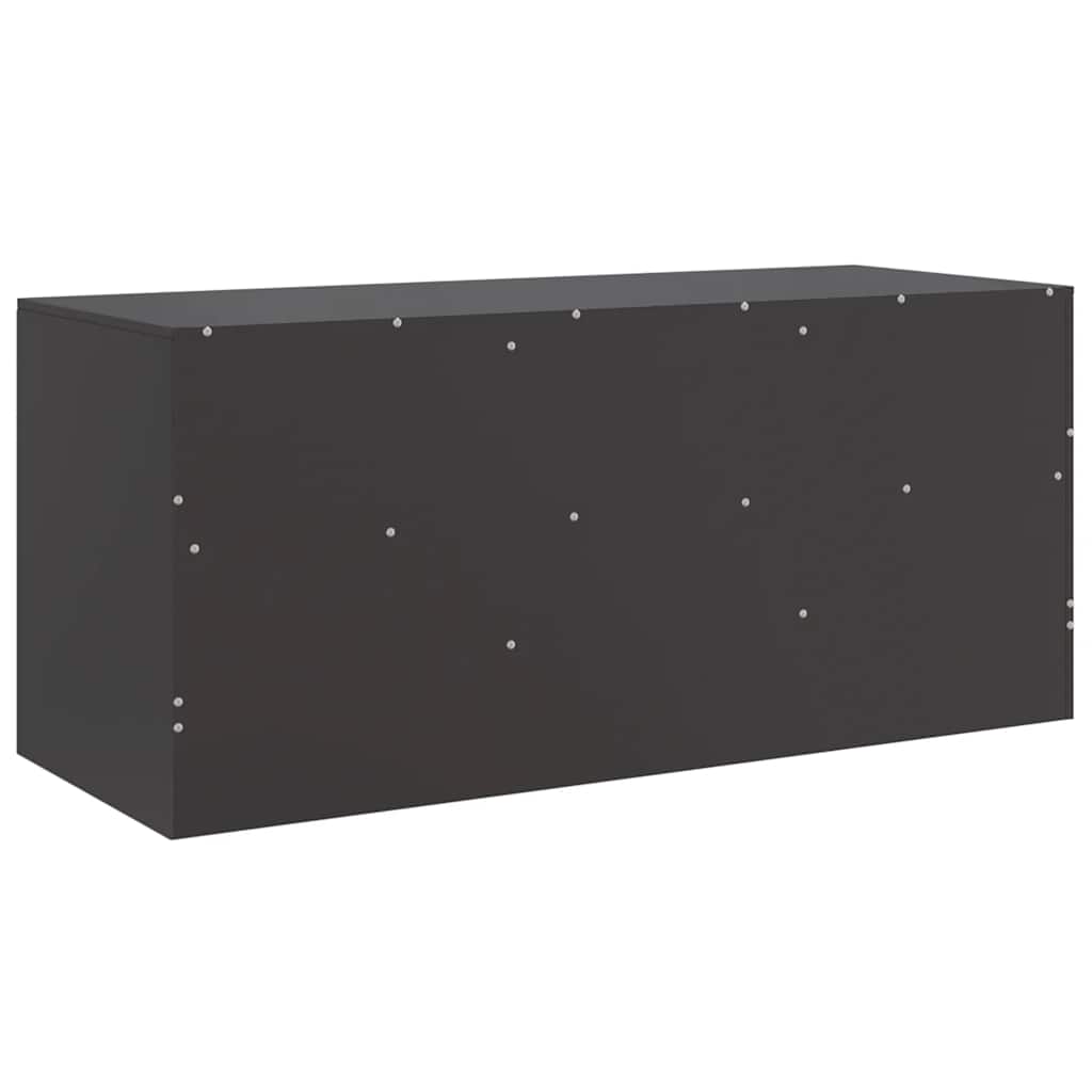 Mobile TV Nero 99x39x44 cm in Acciaio | homemem39