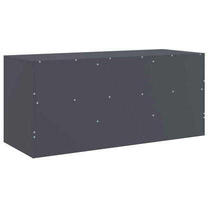 Mobile Porta TV Antracite 99x39x44 cm in Acciaio | homemem39