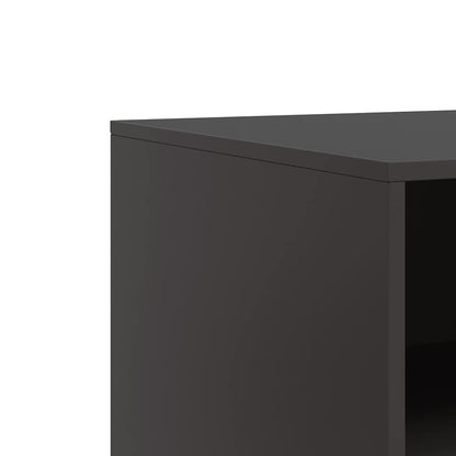 Mobile TV Nero 67x39x44 cm in Acciaio | homemem39