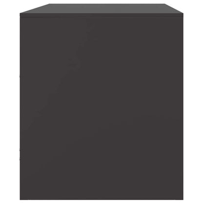 Mobili TV 2 pz Neri 67x39x44 cm in Acciaio | homemem39