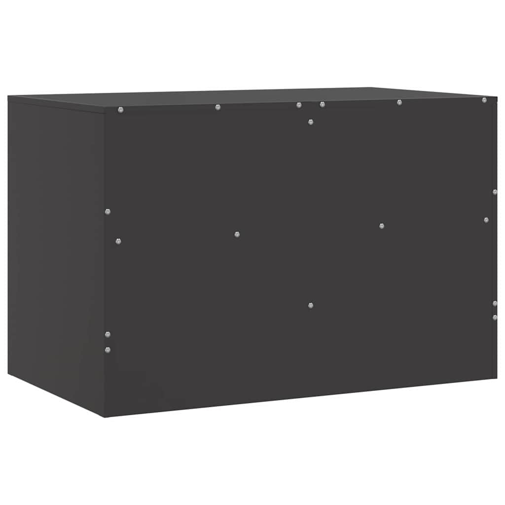 Mobili TV 2 pz Neri 67x39x44 cm in Acciaio | homemem39
