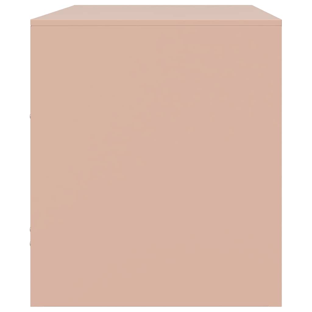 Mobile TV Rosso 67x39x44 cm in Acciaio | homemem39