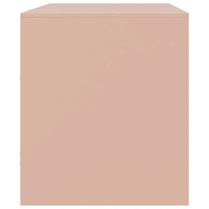 Mobile TV Rosso 67x39x44 cm in Acciaio | homemem39