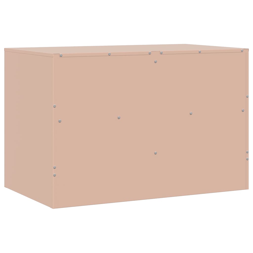Mobile TV Rosso 67x39x44 cm in Acciaio | homemem39