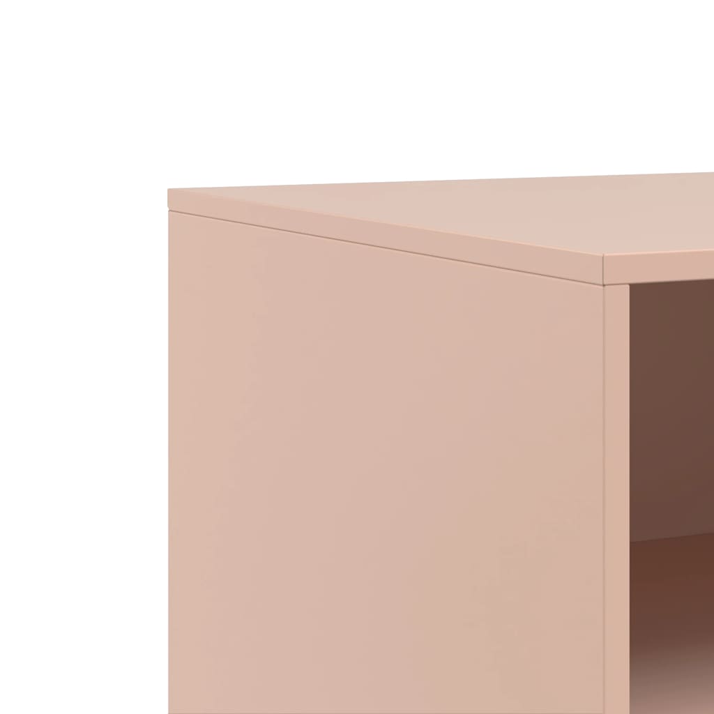 Mobile TV Rosso 67x39x44 cm in Acciaio | homemem39