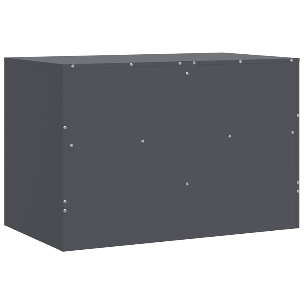 Mobile TV Antracite 67x39x44 cm in Acciaio | homemem39