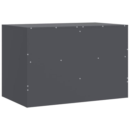 Mobile TV Antracite 67x39x44 cm in Acciaio | homemem39