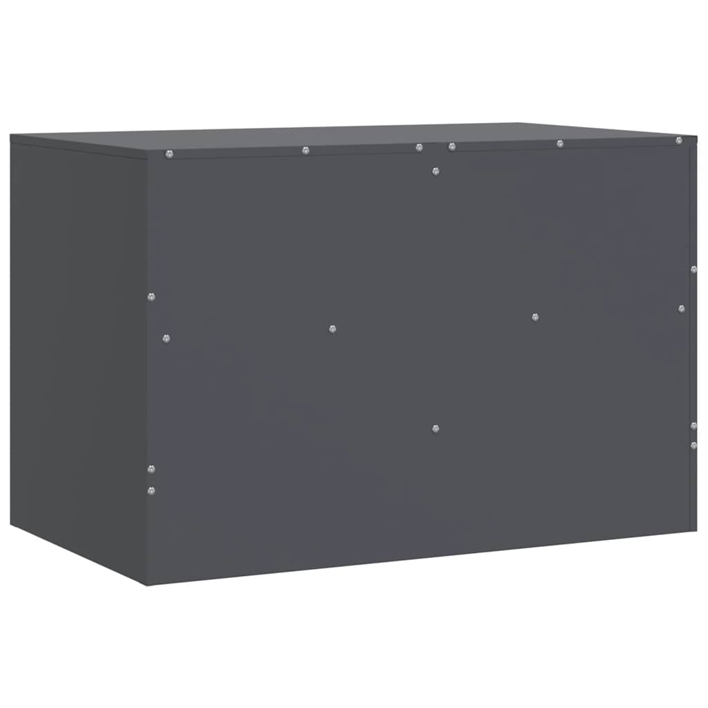 Mobili TV 2 pz Antracite 67x39x44 cm in Acciaio | homemem39