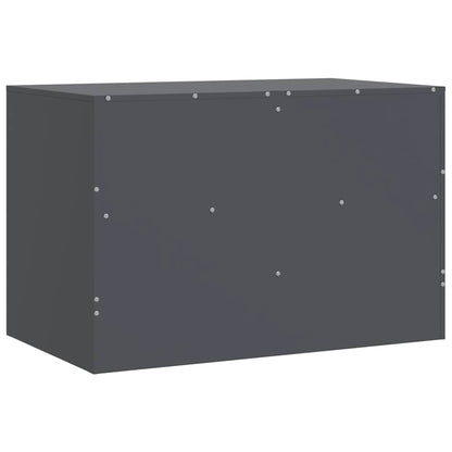 Mobili TV 2 pz Antracite 67x39x44 cm in Acciaio | homemem39