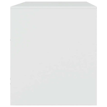 Mobili TV 2 pz Bianchi 67x39x44 cm in Acciaio | homemem39