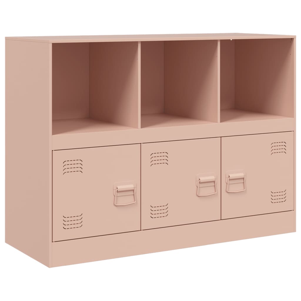 Credenza Rosa 99x39x73 cm in Acciaio - homemem39