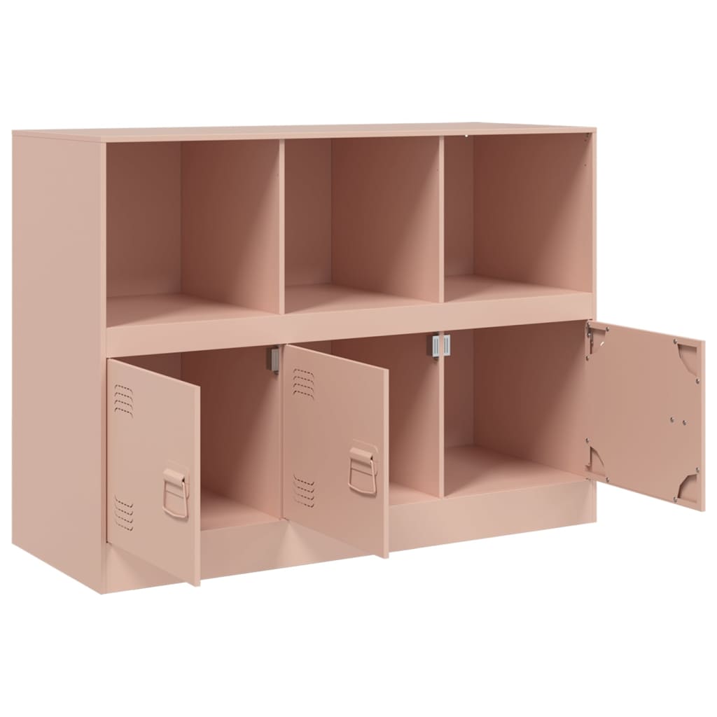 Credenza Rosa 99x39x73 cm in Acciaio - homemem39