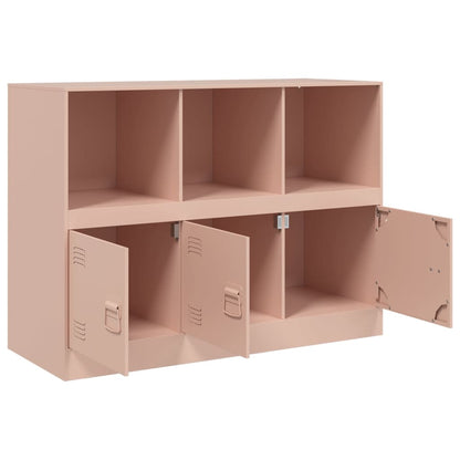 Credenza Rosa 99x39x73 cm in Acciaio - homemem39