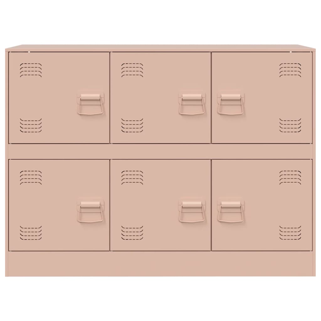 Credenza Rosa 99x39x73 cm in Acciaio - homemem39