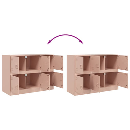Credenza Rosa 99x39x73 cm in Acciaio | homemem39