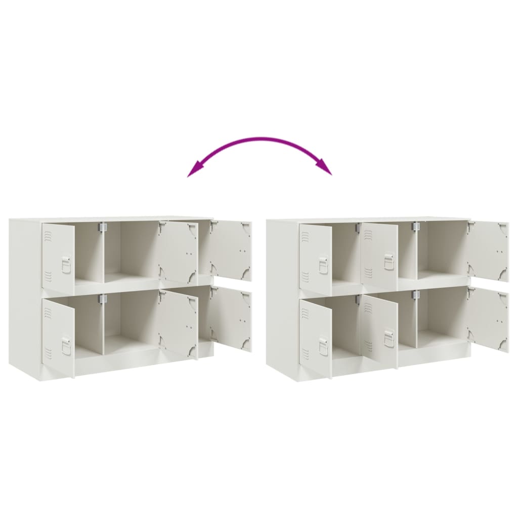 Credenza Rosa 99x39x73 cm in Acciaio | homemem39