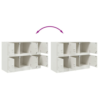 Credenza Rosa 99x39x73 cm in Acciaio | homemem39