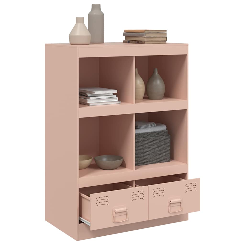 Credenza Rosa 67x39x95 cm in Acciaio | homemem39