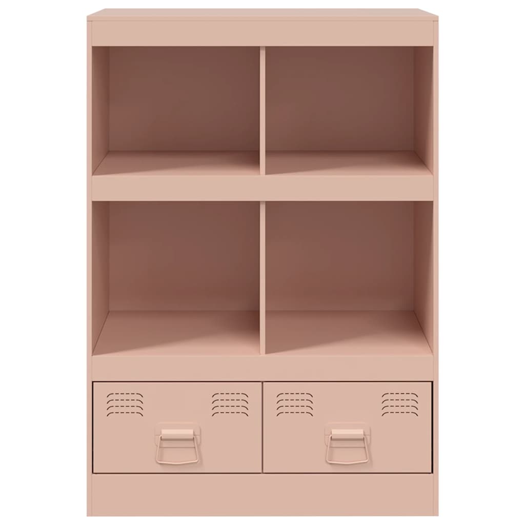 Credenza Rosa 67x39x95 cm in Acciaio - homemem39