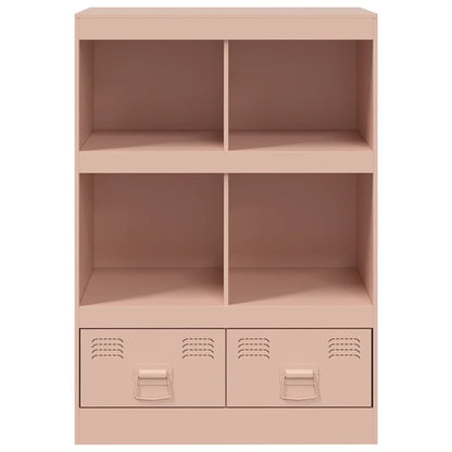 Credenza Rosa 67x39x95 cm in Acciaio - homemem39