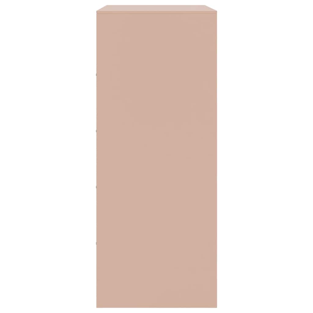 Credenza Rosa 67x39x95 cm in Acciaio | homemem39
