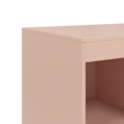 Credenza Rosa 67x39x95 cm in Acciaio - homemem39