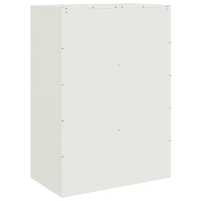 Credenza Bianca 67x39x95 cm in Acciaio | homemem39