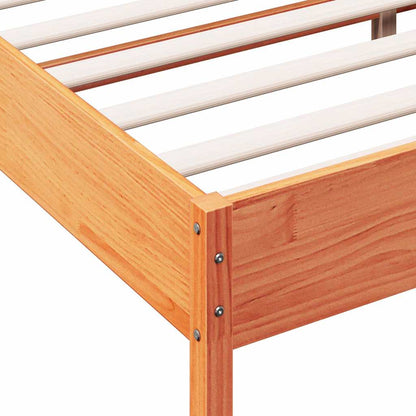 Letto senza Materasso Marrone Cera 180x200 cm in Legno di Pino | homemem39
