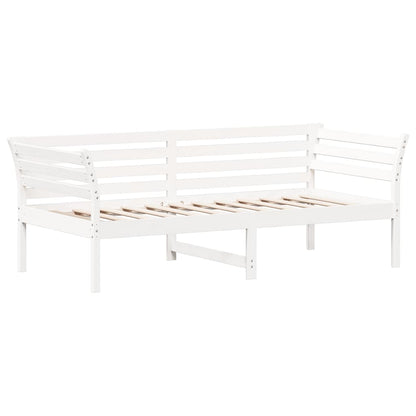 Dormeuse senza Materasso Bianca 90x190 cm Legno Massello Pino | homemem39
