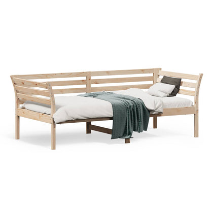 Dormeuse senza Materasso 75x190 cm in Legno Massello di Pino - homemem39