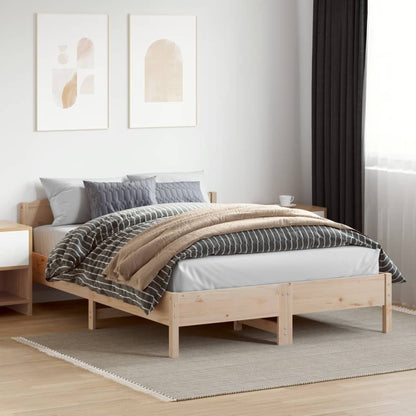 Giroletto senza Materasso 150x200 cm in Legno Massello di Pino | homemem39