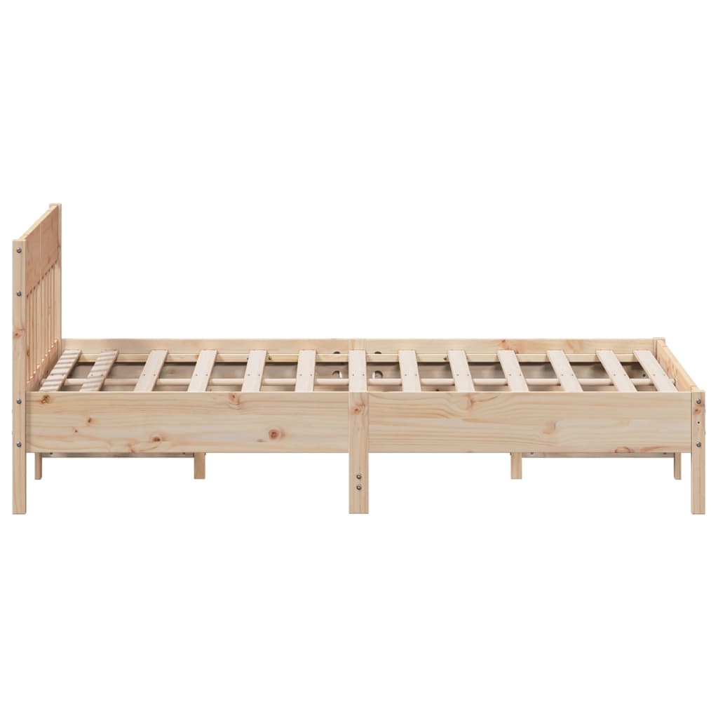 Giroletto senza Materasso 160x200 cm in Legno Massello di Pino | homemem39