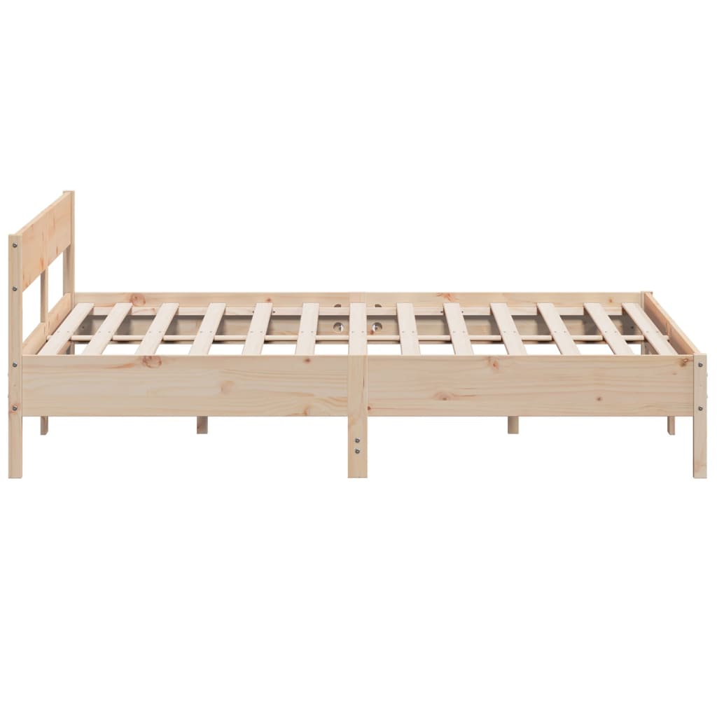 Giroletto senza Materasso 180x200 cm in Legno Massello di Pino | homemem39