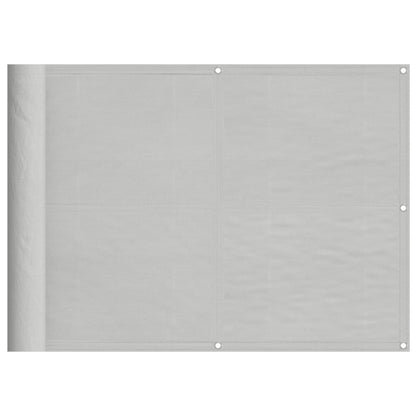 Paravento Balcone Grigio chiaro 75x600cm 100% Poliestere Oxford | homemem39
