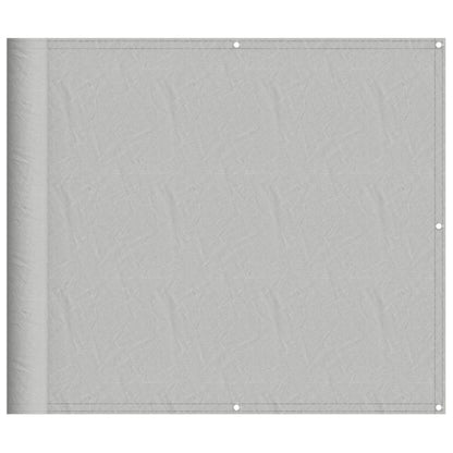 Paravento Balcone Grigio chiaro 90x400cm 100% Poliestere Oxford | homemem39