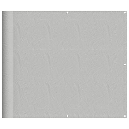 Paravento Balcone Grigio chiaro 90x600cm 100% Poliestere Oxford | homemem39